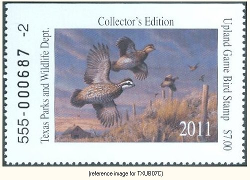 D2k texas upland - d2k, stamp