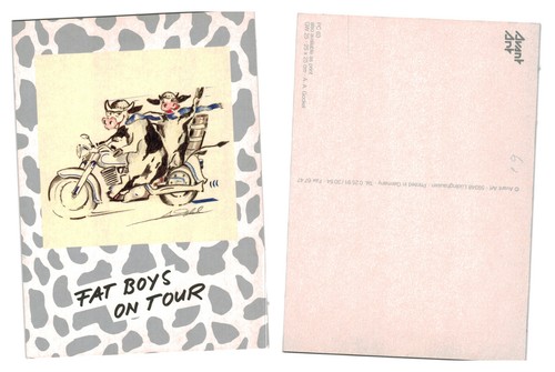 Postcard fat boys on tour - -,