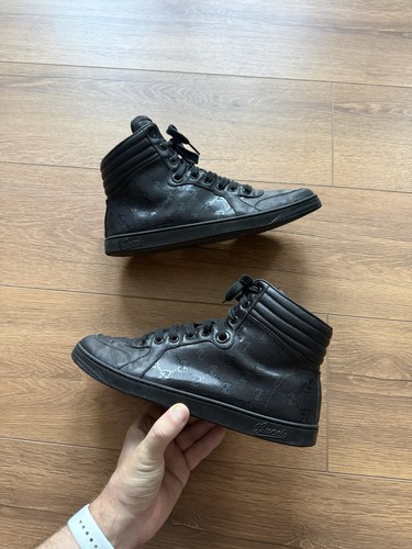 Gucci men black monogram - gucci,