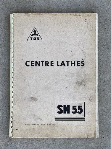 Tos sn55 centre lathe - sn55,