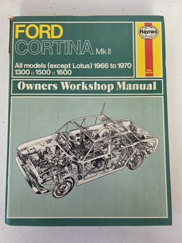 Ford cortina mk2 haynes - mk2, manual