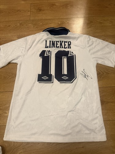 Gary lineker signed tottenham - gary,