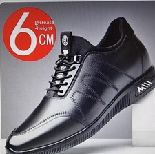 Men's Elevator Height increasing shoe UK size 7(41) Black