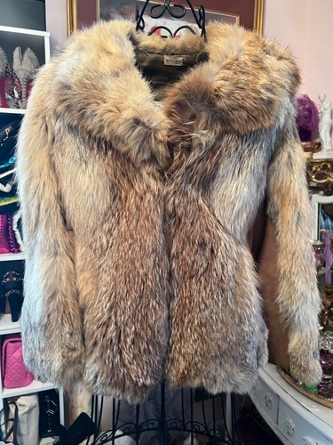 Vintage revillon red fox - fox, fur