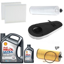 6L SHELL 5W30 OIL FULL FILTER