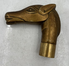 Vintage Brass Horse Head Cane