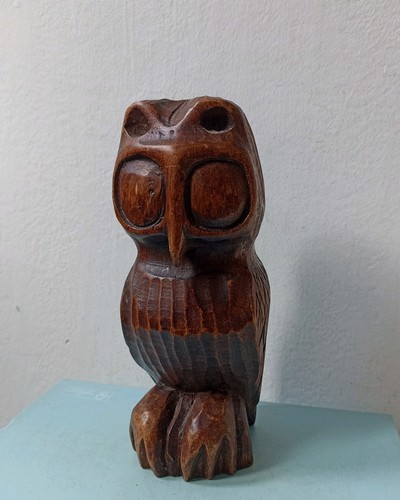 Vintage hand carved - carved, wooden