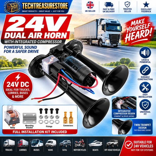 150db air horn 24v super - 24v,, loud