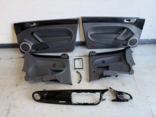 2012 Vw Beetle Black Interior Trim Set Gloss Black Includes Door Cards