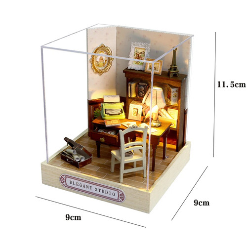 Diy mini dollhouse - diy,