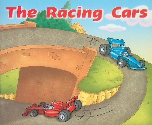 The racing cars - racing, flying