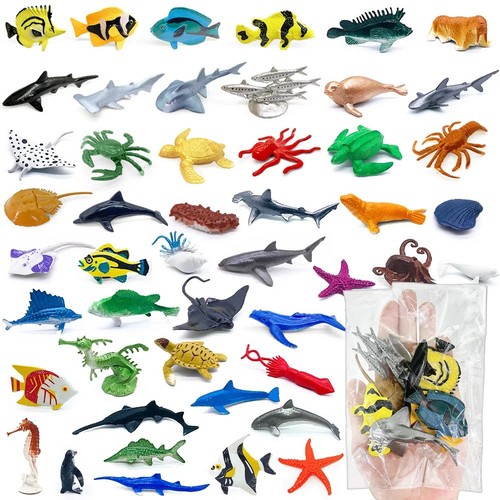 56pcs ocean animal figure set - 56pcs,