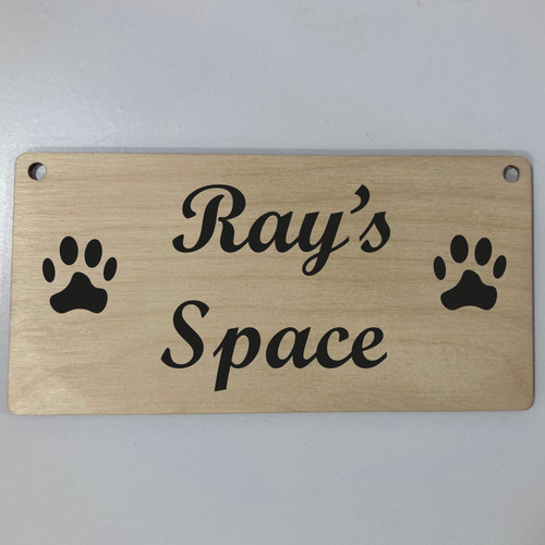 Personalised two paws pet - two,