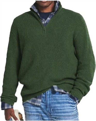 Mens ribbed jumper sweater - mens,