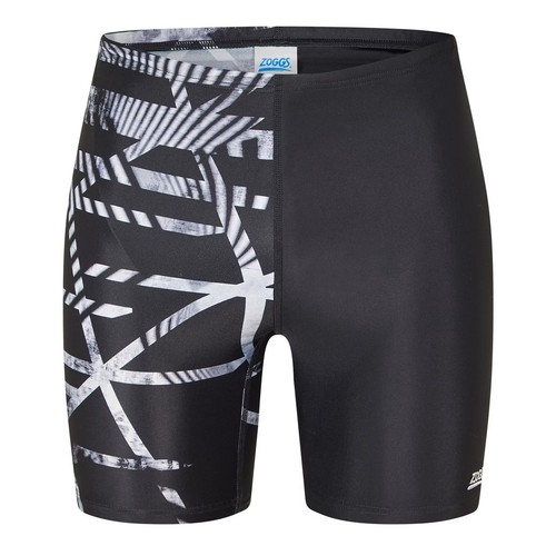 Zoggs logo black silver - zoggs,