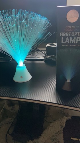 Fibre optic ice - ice, led