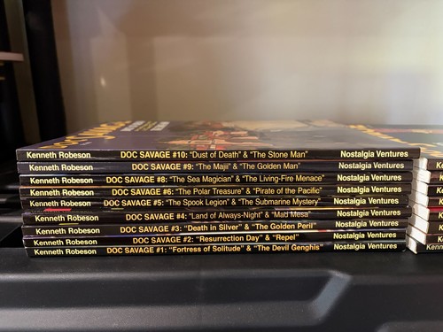 Doc savage sanctum books - doc,