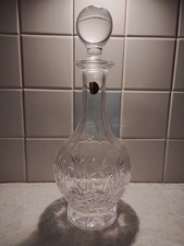  French Lead Crystal d'Arques Decanter Cristal France never used 