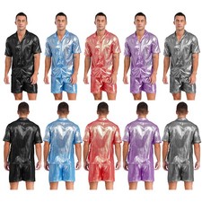 Mens Tracksuit Shiny Outfits