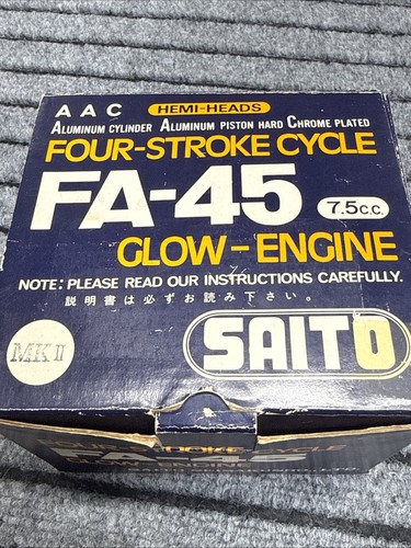 Saito four stroke rc - fa-45,
