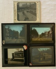 5 Magic Lantern slides with 2