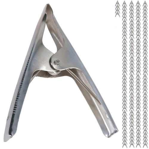Metal market stall clips - metal,