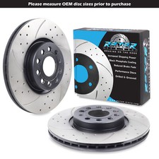 FRONT DRILLED GROOVED 312mm