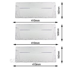 Plastic drawer flap - flap, for