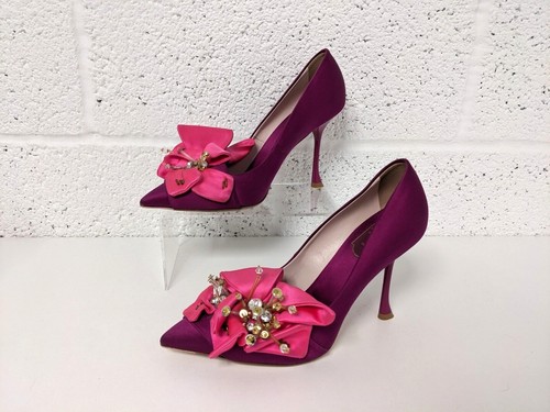 Roger vivier fireflower satin - vivier,