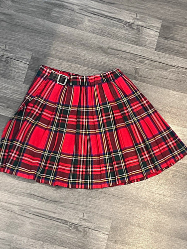 Vintage michael red tartan - st.michael,