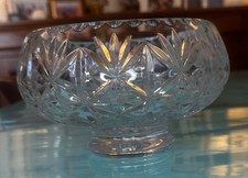 Vintage Heavy Clear Crystal