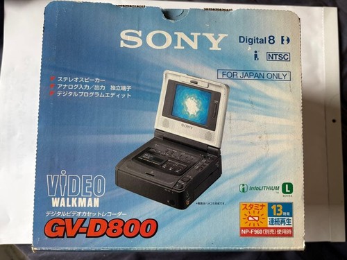 Sony d800 digital8 video - sony,