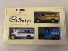 Corgi Special Edition Cadbury's Cameo Collection die-cast model vehicle set.