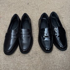 X2 Pairs Primark Loafer Style