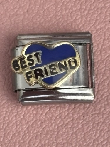 Navy blue enamel - blue, gold