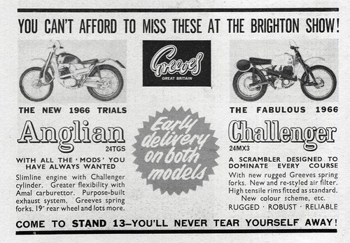 1966 greeves anglian - greeves,