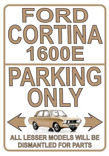 Ford cortina 1600e parking - 1600e,