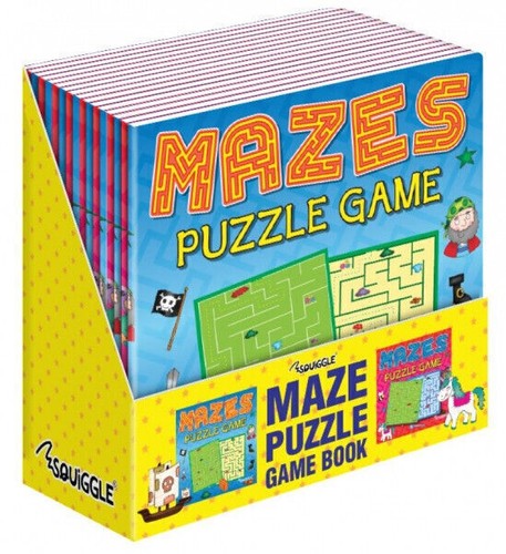 Mazes puzzle game books - puzzle,