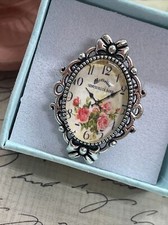 Silver Pink Rose Victorian
