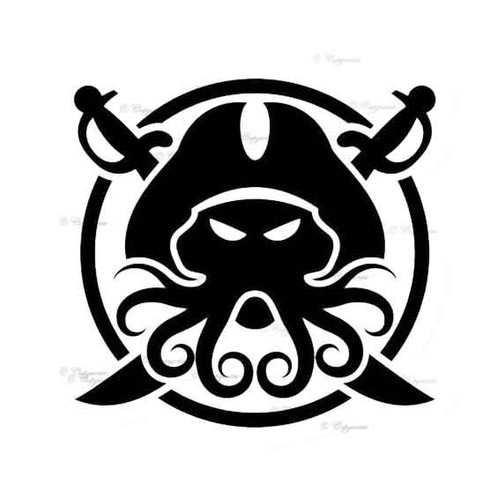 Pirate vinyl decal sticker - decal,