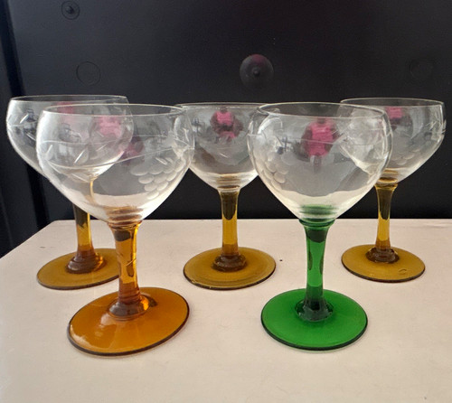 Set etched sherry - etched,