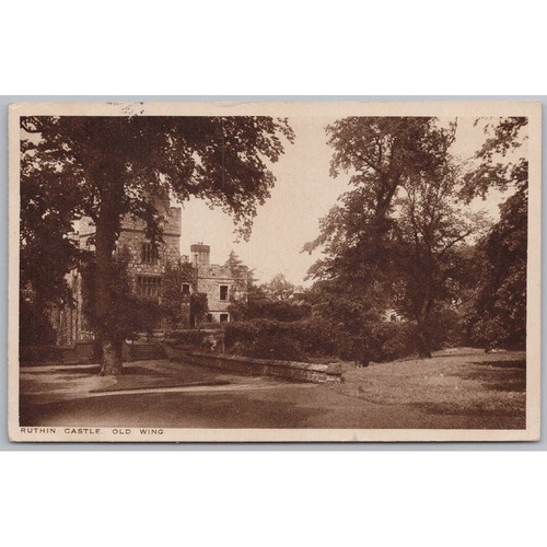Ruthin castle denbighshire old - ruthin,