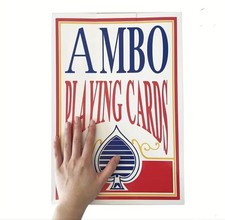 Jumbo set playing cards - set, 54