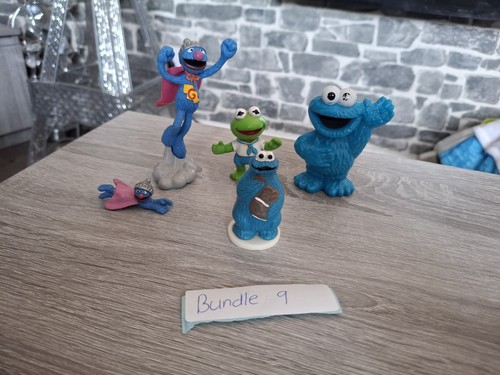 Sesame street muppets blue - street,