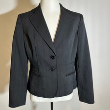 Jones Wear Suit Black Striped