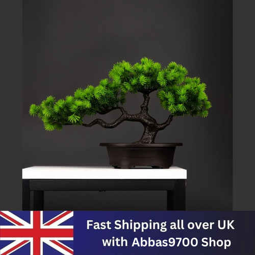 27cm artificial pine - pine, bonsai