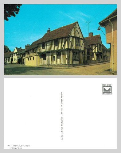 Postcard wool hall - postcard,