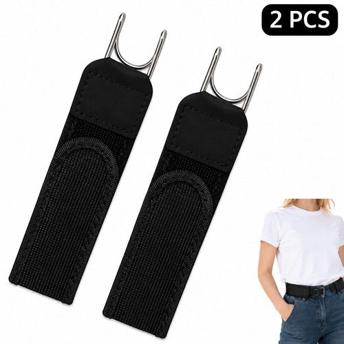 2pcs metal hook elastic - 2pcs, belt