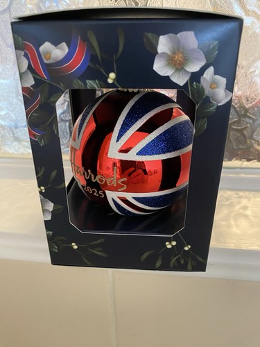 Harrods 2025 christmas bauble - harrods,