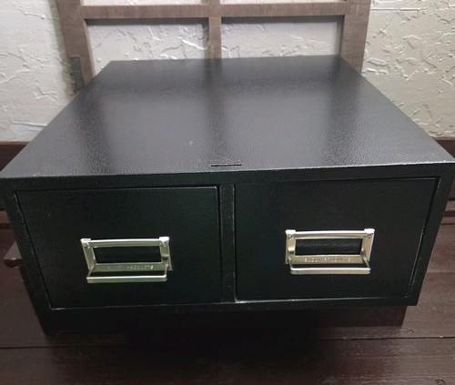 Metal file card - file, drawer,
